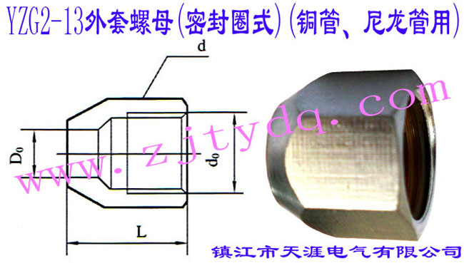 YZG2-13ĸ(ܷȦʽ)(~)Outer Liner Nut